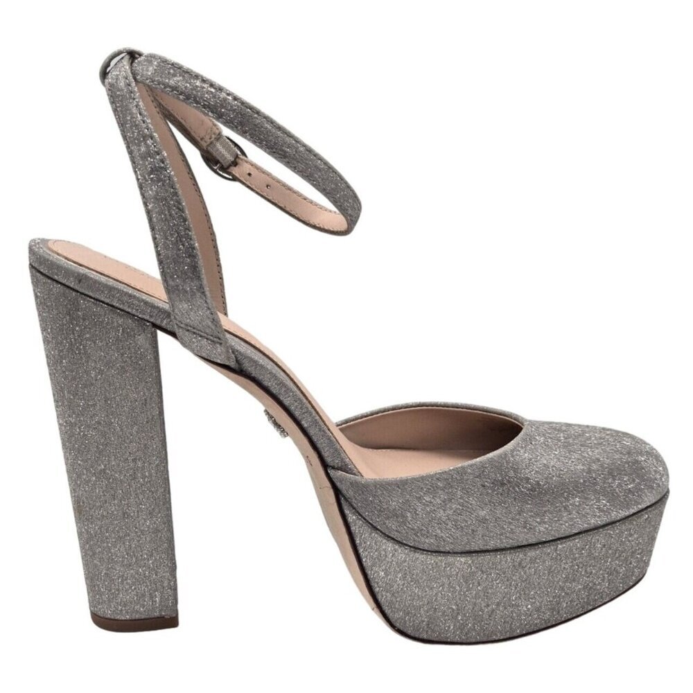 Antonio Melani Born on Fifth Size 10 Liv Metallic Glitter Platform Pumps 679